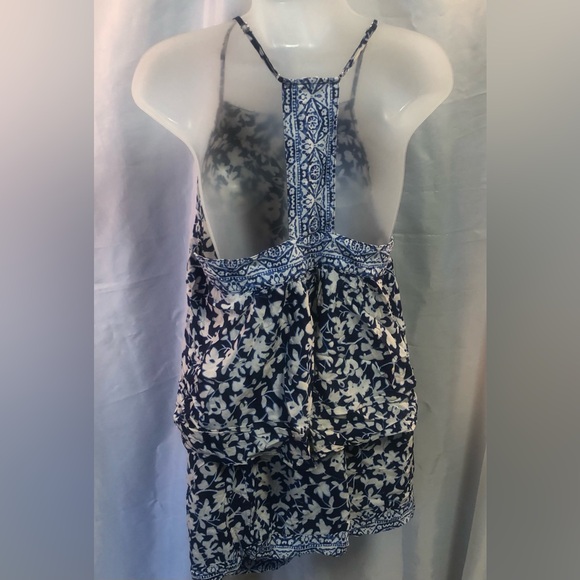 Lucky Brand 2-pc PJ set blue and white XL - Picture 2 of 3